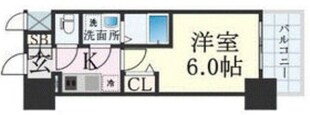 エスリード大阪ザ・ルクスの物件間取画像